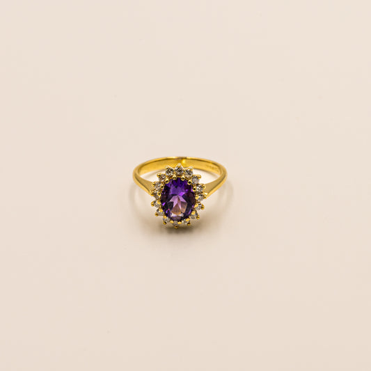 Daphne | Vintage Amethist & Diamant