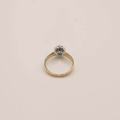 Elisabeth | Vintage Saffier & Diamant