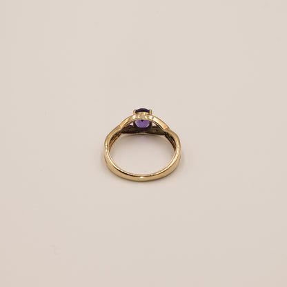 Georgina | Vintage Amethist & Diamant