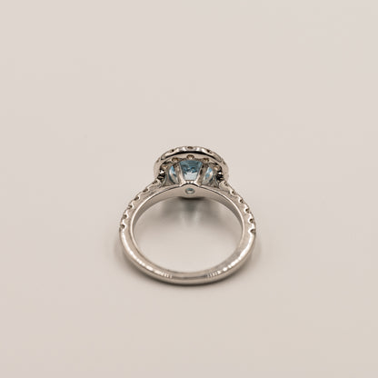 Blue | Topaas & Moissanite Diamant - Madamas - Antwerp